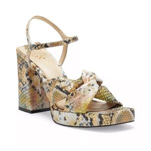 Vince Camuto Women's Pepenna Platform Sandals Size 7.5 EUC